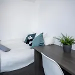 Modern City Studio W Desk And Tv
