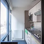 Modern City Studio W Desk And Tv